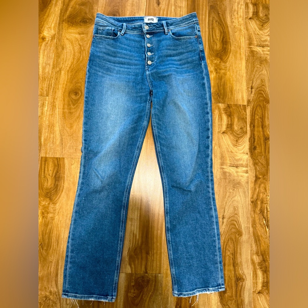 Paige Cindy medium rise button up jeans size 29 - great condition/no anomalies